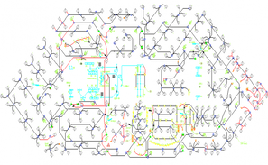 Electrical symbols and electrical diagram details dwg file - Cadbull