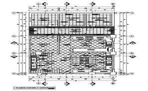 Plan and sectional detail of kitchen 2d view layout file in autocad ...