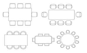 Residential house furniture dwg file - Cadbull