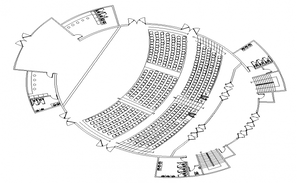 Auditorium Project dwg file - Cadbull