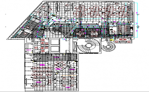 Corporate office building architecture layout plan details dwg file ...