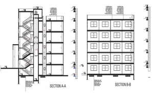 26 X 46 Feet Apartment Plan Design DWG File - Cadbull