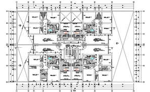 One family house layout plan and framing plan details dwg file - Cadbull