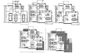 60X40 FT Apartment 2 BHK House Layout Plan CAD Drawing DWG File - Cadbull