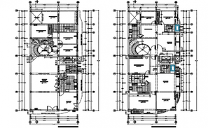 Dwg file of residential apartment elevations - Cadbull