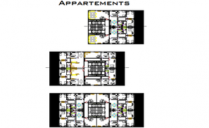 60'X40' House Apartment Layout Plan CAD Drawing DWG File - Cadbull