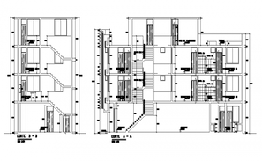 Apartment design Architecture Plan AutoCAD file - Cadbull