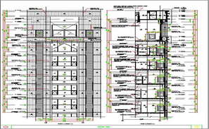 Isometric view of grating and plan of the grating is given in this CAD ...