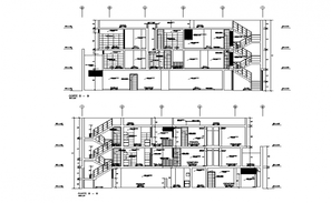 1 BHK And 2 BHK Apartment Plan With Furniture Layout Drawing DWG File ...