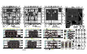 Roof joints detail cad files - Cadbull