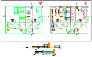 Drawing of house 32'0'' x 42'0'' with detail dimension in dwg file ...