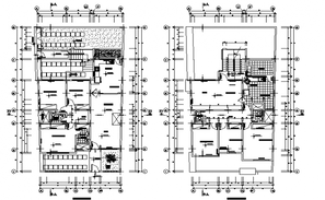 Architectural plan of house plan with elevation in dwg file - Cadbull