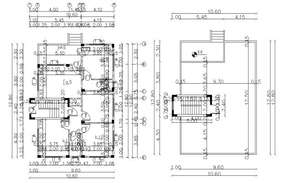 Floors Plan And Electrical plumbing design AutoCAD DWG File - Cadbull