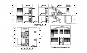 3 BHK CAD Drawing of Luxurious House Plan - Cadbull