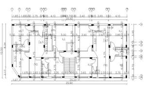 Residential apartment in AutoCAD - Cadbull