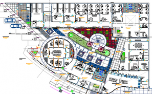 Pool house elevation and floor plan dwg autocad file - Cadbull