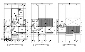 Residential bunglow in AutoCAD - Cadbull