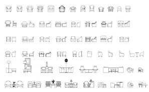 Human activity block in dwg file. - Cadbull