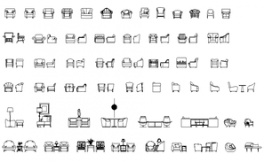 Reception Desks Detail Elevation 2d View Cad Furniture Layout File 