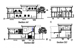 Bank design - Cadbull