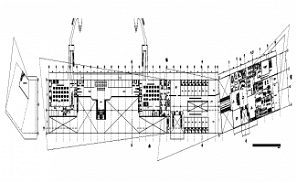 Airport Terminal Building Plan CAD File - Cadbull