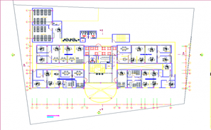 Corporate office floor plan and furniture layout plan details dwg file ...