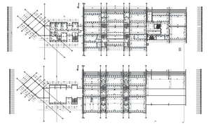 Wall elevation and typical section details are given in this AutoCAD ...