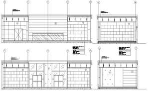 A section detail of underground water tank is given in this Autocad 2D ...