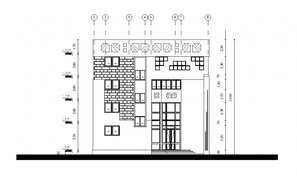 House Elevation & Plan Detail in DWG file - Cadbull