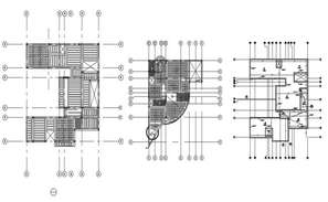 One family house layout plan details with kitchen section auto-cad ...