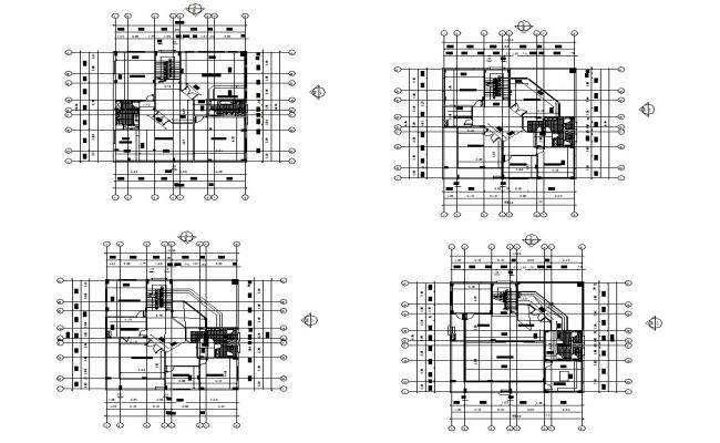 Commercial Building Floor Plan DWG File - Cadbull