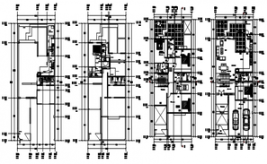 Elevation Of Bungalow Drawing DWG File - Cadbull