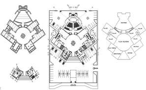 Typical plinth protection details are given in this Autocad 2D DWG ...