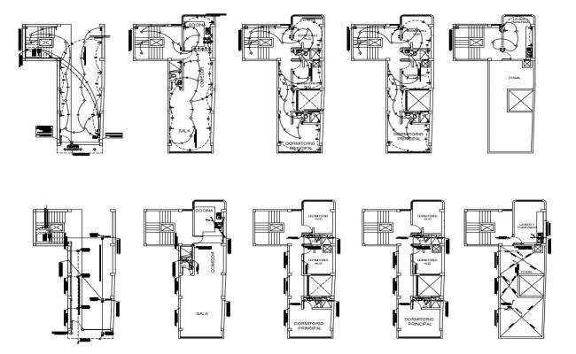 Transformer house constructive section cad drawing details dwg file ...