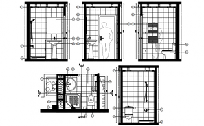 Jacuzzi plan and section detail dwg file - Cadbull