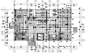 40 By 50 Feet House Electrical Layout Plan - Cadbull