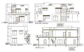 Dwg file of the education centre building design - Cadbull