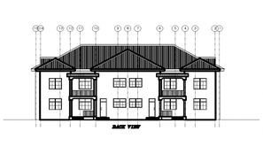 Hotel Plan Autocad Drawing Download Dwg File - Cadbull