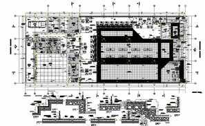 Bank Building Plan In AutoCAD File - Cadbull