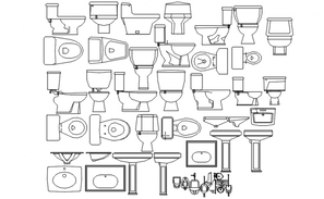 Sink detail dwg file - Cadbull