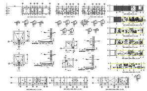 Steel Beam To Beam Connection Design PDF File - Cadbull