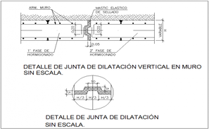 Column and beam section and constructive structure details dwg file ...