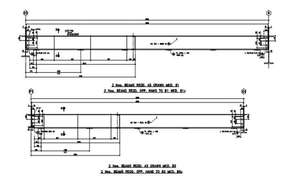 Precast concrete flight staircase typical side section details are ...