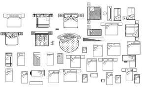 Autocad 2d blocks are given in this cad file. Download this cad file ...