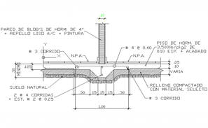 Foundation to Roof section and plan working plan detail dwg file - Cadbull