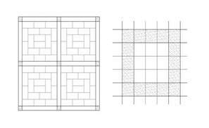 2D Drawing Landscape Design Plans AutoCAD File - Cadbull