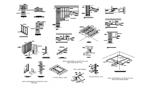 3d Long Span Structure DWG File - Cadbull