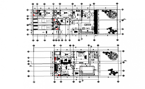 Architecture House Plan With Power Layout CAD Drawing DWG File - Cadbull