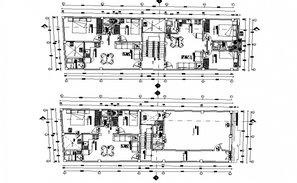 Modern residence bungalows - Cadbull