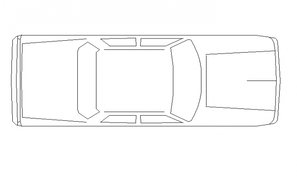 Sports car back view design cad block details with building design dwg ...